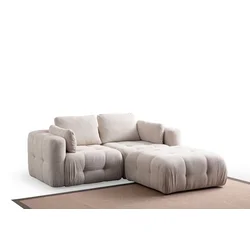 Atelier del Sofa Ugaona garnitura Amaris, 180x120x65 cm, Bež