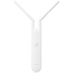 Ubiquiti UniFi Indoor/Outdoor AP, AC Mesh,2x2 MIMO,300 Mbps(2.4GHz),867 Mbps(5GHz),Passive PoE,24V,2 External Dual-Band Omni Antennas,Wall/Pole/Fast-M
