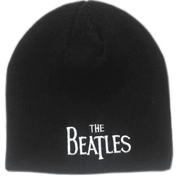 The Beatles Unisex Beanie Hat Drop T Logo