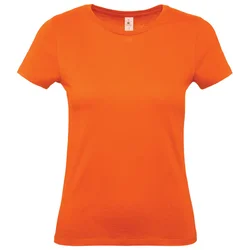 MAJICA KRATKI RUKAVI B&C #E150/WOMEN NARANČASTA S