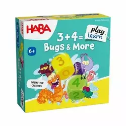 Haba Play&Learn Izobraževalna mini igra 3 + 4