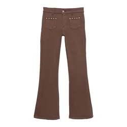 Pull&Bear Kavbojke rjava