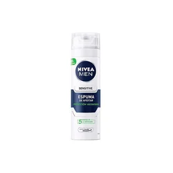 Nivea Muška pena za brijanje Sensitive 81720, 200 ml