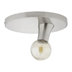 JUST LIGHT. 14777-55 - Plafonsko svetlo TURN ME 1xE27/60W/230V hrom