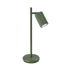 Sollux SL.1624 - Stona lampa KARBON 1xGU10/10W/230V zelena