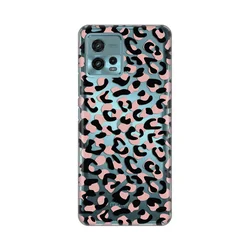 Silikonska maska za Motorola Moto G72 Animal Print Skin providna