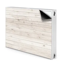 tulup.si Pokrov radiatorja Bele deske 100x60 cm