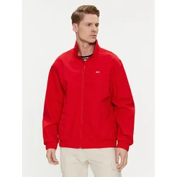Tommy Jeans Bomber jakna Essential DM0DM17982 Rdeča Regular Fit