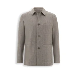 Boggi Milano Suknjič Herringbone temno siva