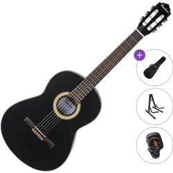 Pasadena PC-100 Standard SET 4/4 Black Klasična kitara