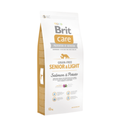 Brit hrana za pse Care Grain-free Senior&Light Salmon 3kg