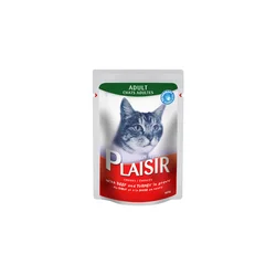 Plaisir - komadići govedine i ćurke u sosu 22x100g