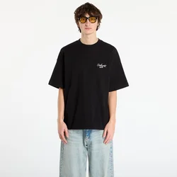 Majice Carhartt WIP S/S Signature Script T-Shirt Black/ White XXL