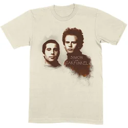 Simon & Garfunkel Faces Natural XL Majica