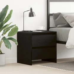 Noćni ormar Crni hrast 45 x 34 x 44,5 cm Konstruirano drvo