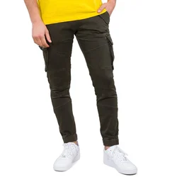 Alpha Industries kargo pantalone Combat za muškarce, tamnosive