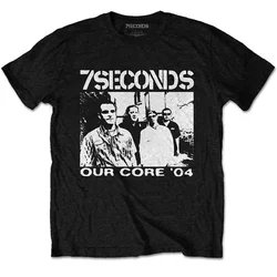 7 Seconds Our Core (Back Print) Black M Majica