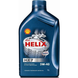Shell Motorno ulje Helix HX7, 5W-40, 1 l