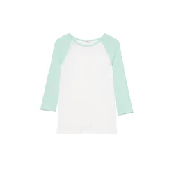 Pull&Bear Majica turkizna/bela