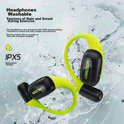 Lanshidun Bluetooth slušalice AirFit, Zelene