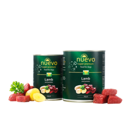 Nuevo - bez žitarica - jagnjetina i krompir 800g