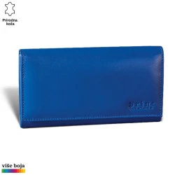 Princ Leather Ženski novčanik Alfa, Plavi