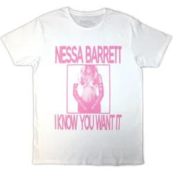 Nessa Barrett I Know You Want It White M Majica