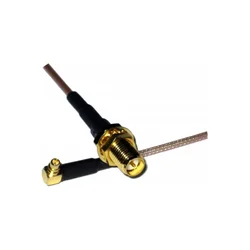 Pigtail MMCX- RP-SMA/m Super Low Loss 300mm