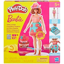 Play doh Set za djecu, Barbie florals and fringe G1360