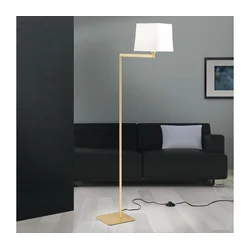 Orion Stl 12-1187/1 - Stojeća lampa CARLTON 1xE27/40W/230V bela/zlatna