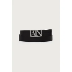 Armani Exchange dvostranski pas moški usnjeni