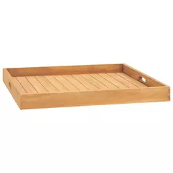 Pladanj za posluživanje 70 x 70 cm od masivne tikovine