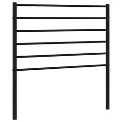 Metalno zamjensko uzglavlje crno 107 cm