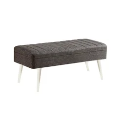 Hanah Home Klupa Vina 0701, 90x39x40 cm, Antracit