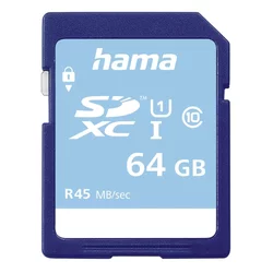 Hama MicroSDXC 64GB - Scheda Di Memoria Ultra Veloce UHS-I Per Video Full HD E 3D, Con Adattatore SD Incluso - 2