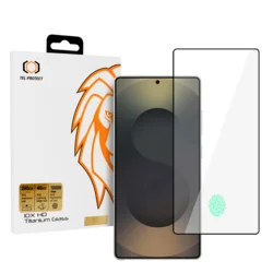 Kaljeno staklo Tel Protect 10X HD Titanium za Samsung Galaxy S25 Ultra (s otključavanjem otiskom prsta)