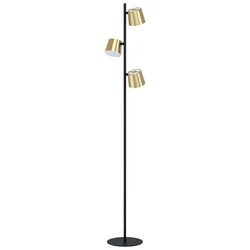 Eglo 39987 - LED podna lampa ALTAMIRA 3xGU10/4,6W/230V 3000K zlatna