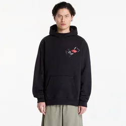 Mikina Jordan Pullover Hoodie Black/ University Red S