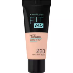 Maybelline New York Fit Me Matte Tečni Puder 220