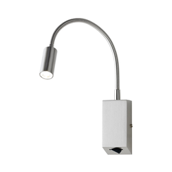 Redo 01-1195 - LED fleksibilna lampica HELLO LED/3W/230V hrom