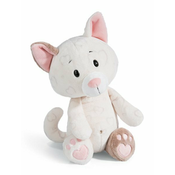NICI pliš Love Cute mačka 25cm, sedeča, ZELENA