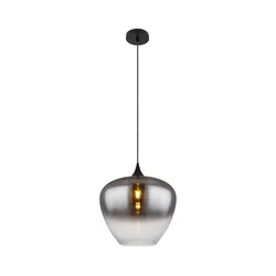 Globo 15548H2 - Luster na sajli MAXY 1xE27/60W/230V crna