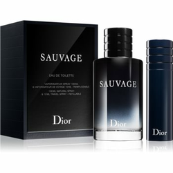 Dior Sauvage poklon set II. toaletna voda 100 ml + toaletna voda punjiva 10 ml