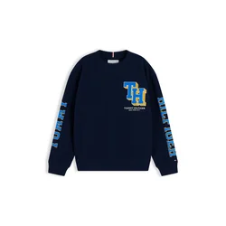 TOMMY HILFIGER Majica modra/mornarska/temno rumena