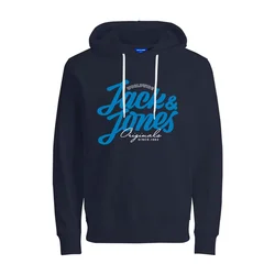 JACK & JONES Majica List modra/mornarska/bela