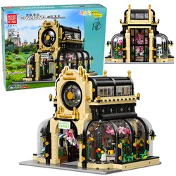 LEAN TOYS Gradbeni bloki: Botanični vrt z LED lučjo, 2147 el.