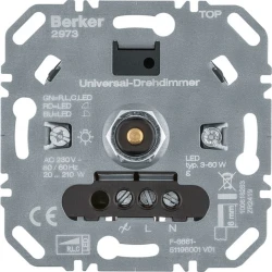 Berker Berker Uni vrtljivo stikalo (R,L,C,LED) 2973, (20887792)