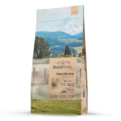 Craftia Rawival Suva hrana za odrasle pse patuljastih i malih rasa, sa piletinom i ćuretinom, 2.5kg