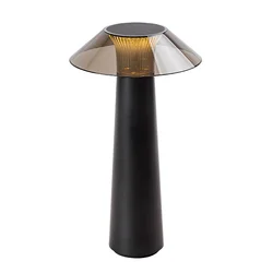 RABALUX Assen Spoljna stona lampa, Punjiva, LED, IP44, 5W, 40lm, Crna