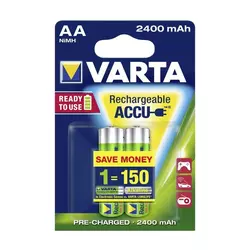 VARTA Longlife  Punjiva baterija, AA, 2100 mAh, 2/1